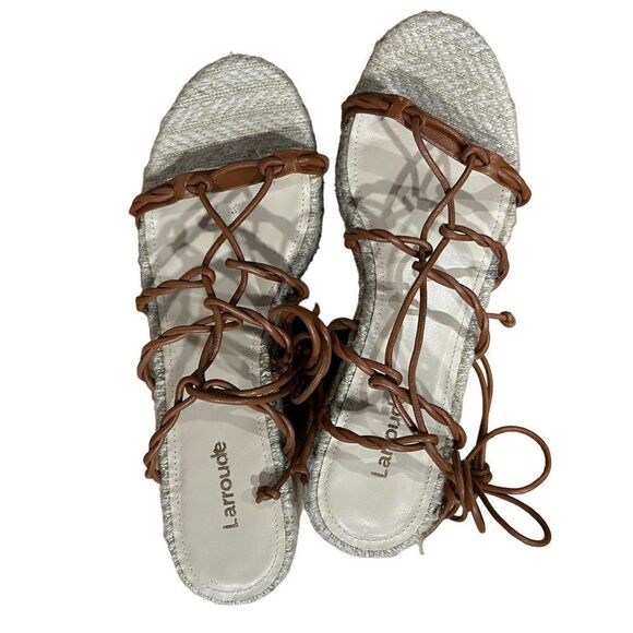 Revolve Larroude Coco Sandal in Caramel - Picture 3 of 10